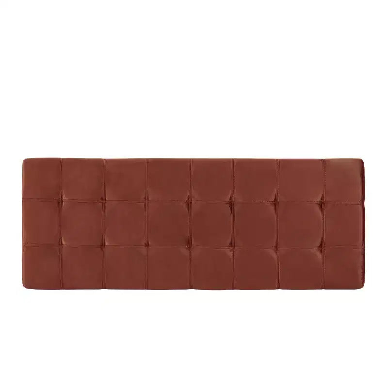 50" Boucle Ottoman Bench with Hinged Lid and Hidden Storage for Living Room