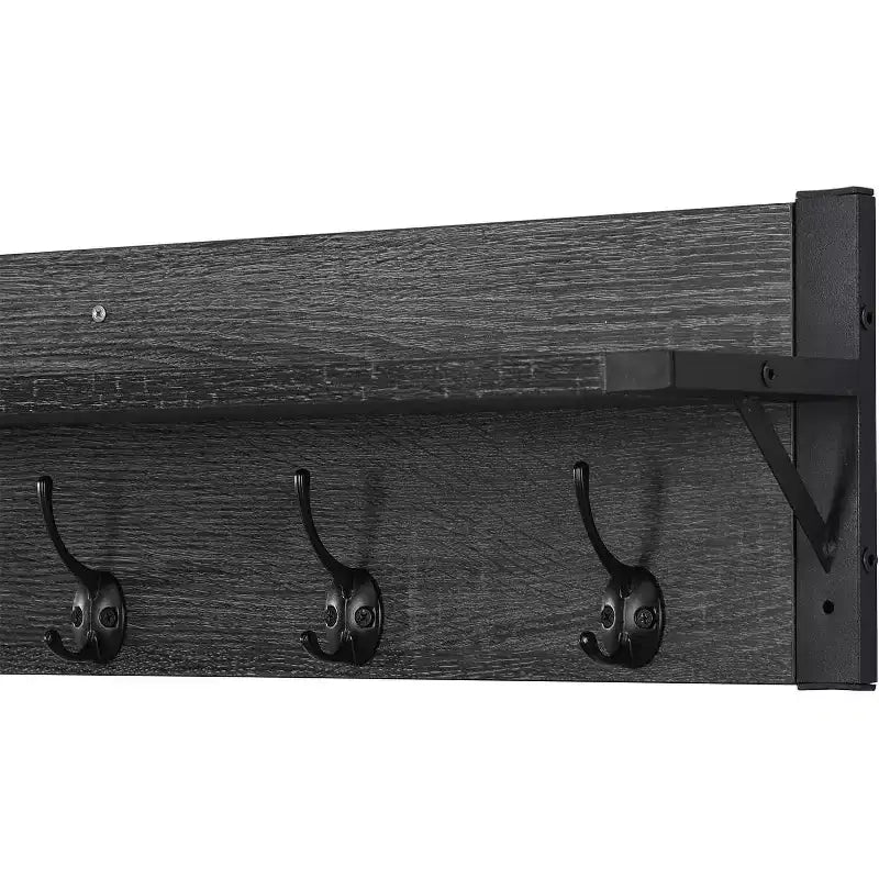 Space-Saving Shoe Rack Organizer, 4-Tier Shelves + 2 Drawers, 31.5 Wide Entryway Storage Unit with Hooks, Modern Design