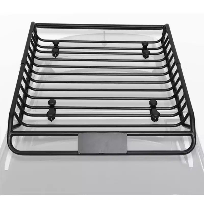 Roof Rack Basket, 63''x43''x6.3'' Heavy Duty Steel Cargo Carrier - 165LBS Load Capacity for SUV, Truck, Cars