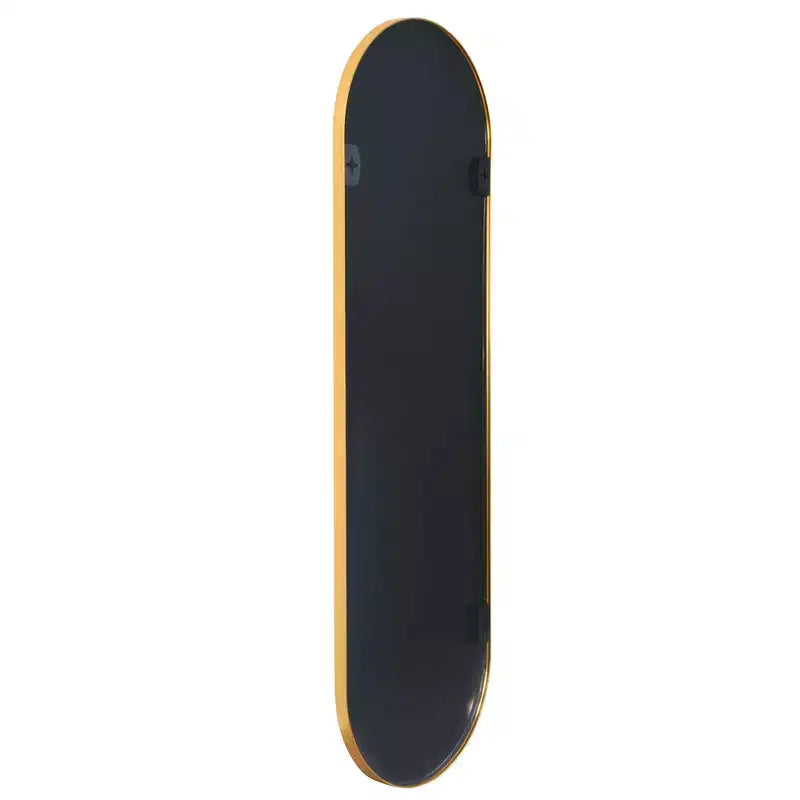 63x20 Inch Pill-Shaped Full-Length Mirror, Shatterproof Design