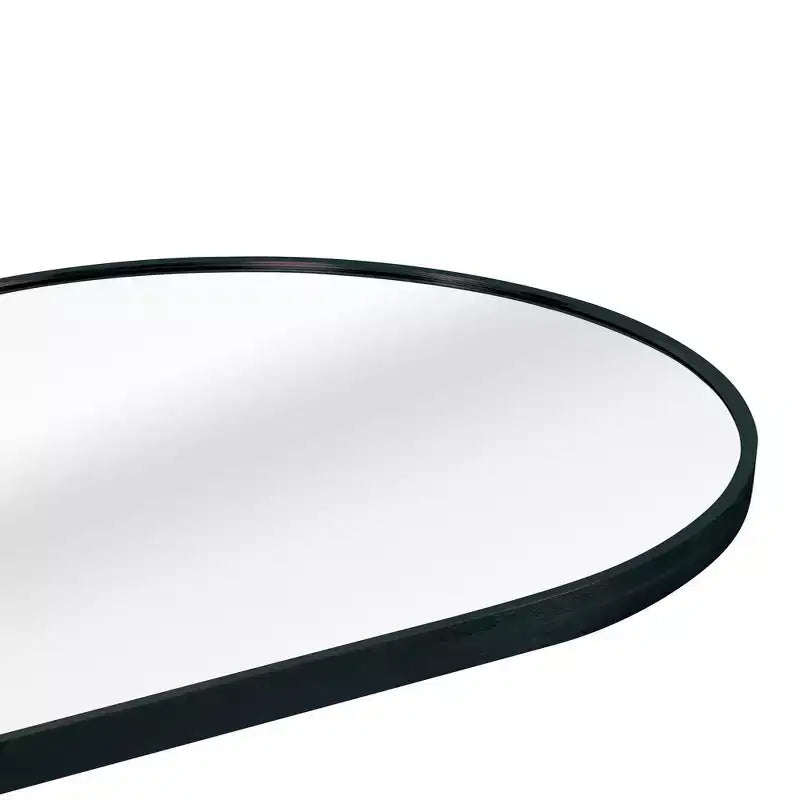 63x20 Inch Pill-Shaped Full-Length Mirror, Shatterproof Design