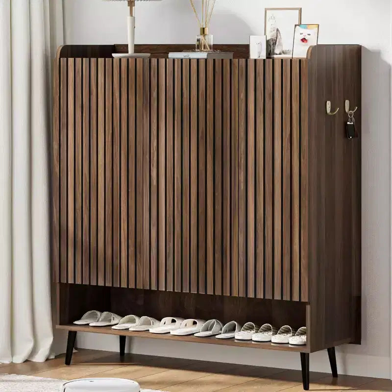 Shoe CabinetLarge Shoe Cabinet with 3 Doors,Adjustable Shelves, Shoe Organizer with Doors for Hallway, Entryway, Living Room